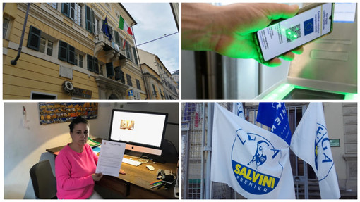 Finale, la Lega contro l'obbligo di Green Pass in comune: "Senza obbligo vaccinale accesso libero" Finale, la Lega contro l'obbligo di Green Pass in comune: "Senza obbligo vaccinale accesso libero"