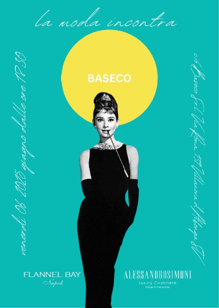 Moda e sostenibilità si incontrano: a Villanova d’Albenga il trunk show “La Moda Incontra Baseco”