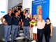 Alassio, Luminosa Bogliolo festeggiata al commissariato di polizia di viale Hanbury Alassio, Luminosa Bogliolo festeggiata al commissariato di polizia di viale Hanbury