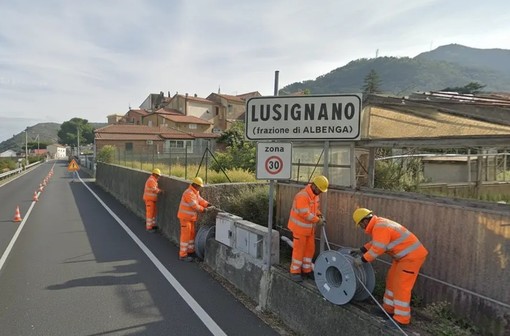 Albenga, la fibra ottica arriva a Lusignano e San Fedele Albenga, la fibra ottica arriva a Lusignano e San Fedele