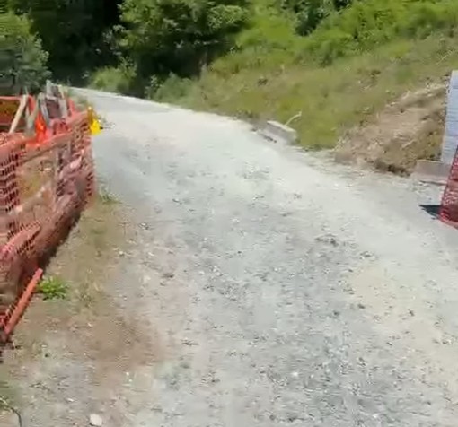 Frana in località Ferraie a Varazze, scattano i lavori Frana in località Ferraie a Varazze, scattano i lavori