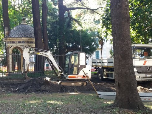 Savona, via ai lavori al Prolungamento di permeabilizzazione della pavimentazione