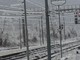 Traffico ferroviario in tilt a causa del maltempo e del gelo