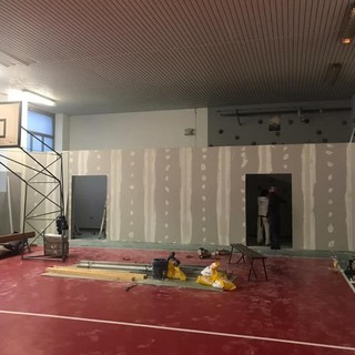 Millesimo, al via il restyling della palestra scolastica. La giunta Picalli: "Un intervento necessario e richiesto da tempo (FOTO) Millesimo, al via il restyling della palestra scolastica. La giunta Picalli: "Un intervento necessario e richiesto da tempo (FOTO)