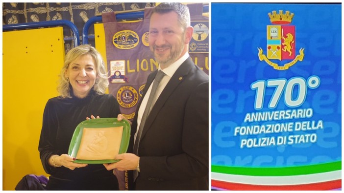 170esimo anniversario della Polizia, i Lions Torretta Savona: "Presenti per celebrare il ruolo fondamentale della Polizia" 170esimo anniversario della Polizia, i Lions Torretta Savona: "Presenti per celebrare il ruolo fondamentale della Polizia"