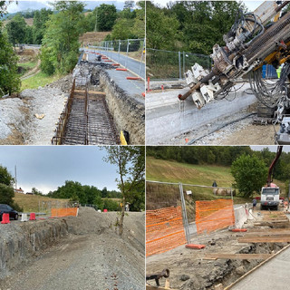 Sassello, avanzano gli interventi di messa in sicurezza del corpo stradale sulla statale 334