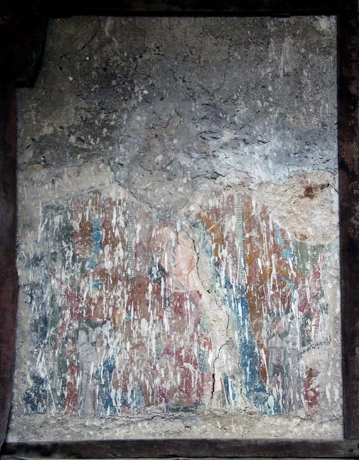 Onzo, scoperto antico affresco nella Cappella di San Giuseppe (FOTO) Onzo, scoperto antico affresco nella Cappella di San Giuseppe (FOTO)