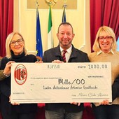Solidarietà in campo: il Milan Club Alassio dona 1.000 euro al Centro Antiviolenza Artemisia Gentileschi