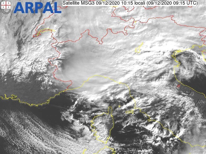 Meteo, nuvole e pioggia su gran parte della regione: previsioni delle prossime ore