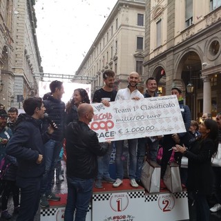 Vittoria bis per la Finale 2019 di Molecola Coop Race, i Ciuchini smilzi si confermano Campioni della Spesa in via Roma a Torino Vittoria bis per la Finale 2019 di Molecola Coop Race, i Ciuchini smilzi si confermano Campioni della Spesa in via Roma a Torino