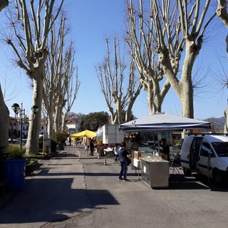 Ripartito il mercato settimanale di Carcare, De Vecchi: &quot;Comportamento esemplare di ambulanti e clienti&quot;