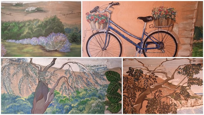 Borgio Verezzi, inaugurato il murales "Orizzonti Infiniti" (FOTO)