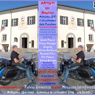 A Millesimo "Artisti per Amatrice"
