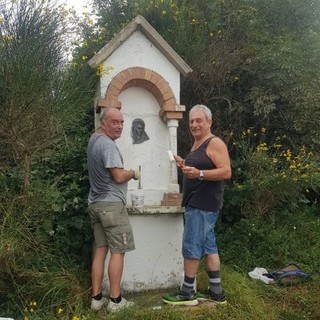 Fieui di caruggi: "La Madonnina è tornata sul monte Bignone"