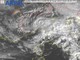 Nell’immagine lo scatto del satellite sul Nord Italia alle 9.30