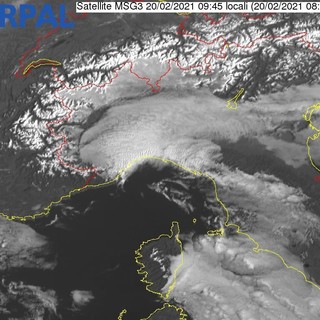 Meteo, ancora nubi in Liguria: piogge deboli sul centro Ponente