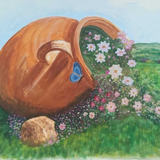 Murale realizzato da Stefania Lubatti