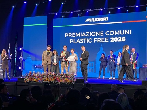 Millesimo premiato a Roma tra i Comuni Plastic Free per l’impegno ambientale
