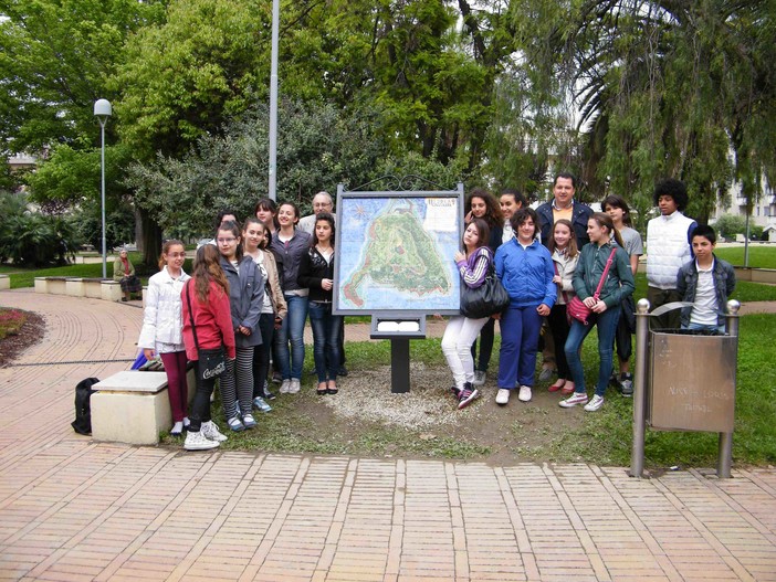 Progetto "Time Capsule": inaugurato il mosaico della Gallinara