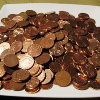 Stop alle monetine da 1 e 2 centesimi dal 1° gennaio 2018