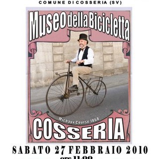Cosseria: al via una mostra d'arte dedicata alla bicicletta