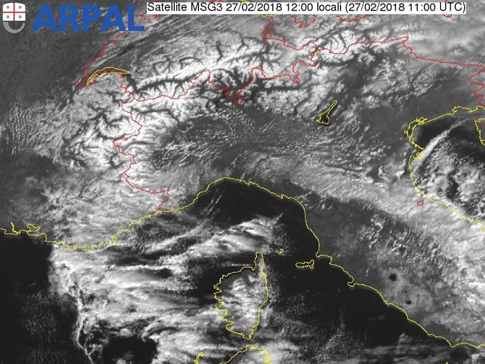 Arriva la neve, da questa notte allerta gialla