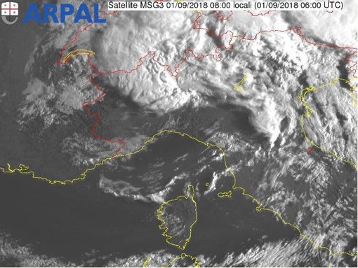 #Meteo: pioggia nella notte e si abbassano le temperature anche in provincia di Savona