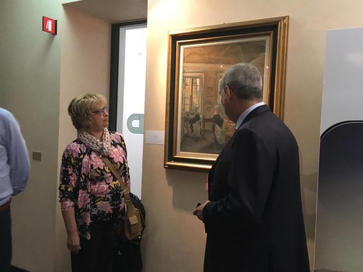 Savona, Banca Carige e le opere di Eso Peluzzi per "Invito a Palazzo"