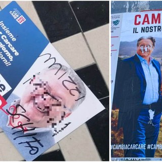 Carcare 2023, manifesti strappati e insulti. Mirri: "Ora basta, denunciamo"