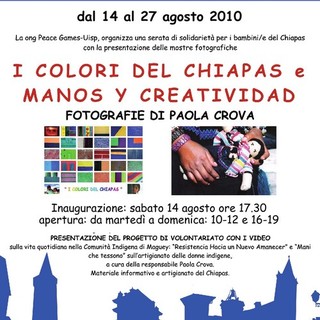 Finale: serata di solidarietà per i bambini del Chiapas