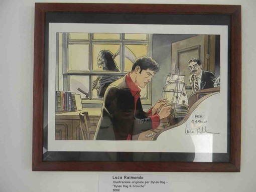 Savona, con la mostra "I volti di Dylan Dog" prende il via Inchiostro d'Autore Savona, con la mostra "I volti di Dylan Dog" prende il via Inchiostro d'Autore