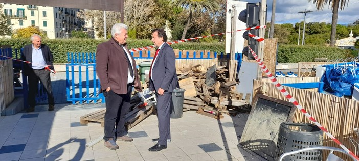 Mareggiata, Schiappapietra: "Abbiamo provato con tutte le assicurazioni, anche i Lloyd's di Londra. Non c'è polizza per questo tipo calamità"