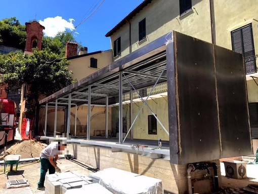 "Ferrania Film Museum": al via i lavori per l'installazione della struttura esterna
