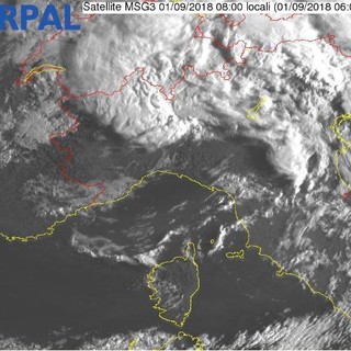 #Meteo: pioggia nella notte e si abbassano le temperature anche in provincia di Savona