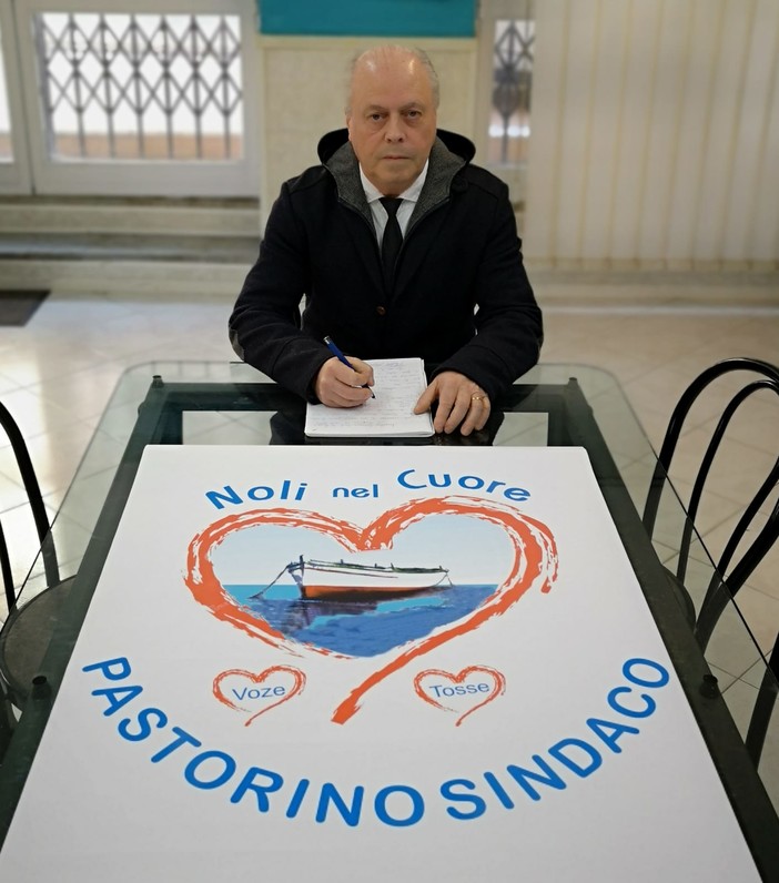 Noli, Marino Pastorino si presenta come candidato sindaco: “Pronto a lavorare per i nolesi” Noli, Marino Pastorino si presenta come candidato sindaco: “Pronto a lavorare per i nolesi”