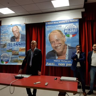 Comunali di Alassio, Melgrati presenta la lista: "Siamo una squadra forte con rappresentanti di ogni categoria"