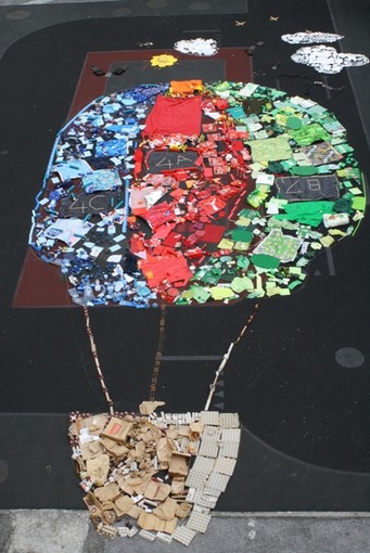 Land Art ad Albissola Marina: l’opera realizzata dai bambini della scuola primaria