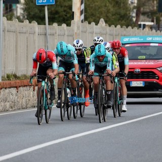 Labrador investito dall'ammiraglia durante la Milano-Sanremo: il cane sta bene, il sollievo del team