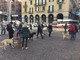 Un momento della manifestazione &quot;pro cani&quot; a Savona