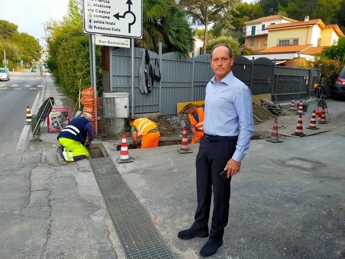 Immagine di archivio del sindaco di Andora Mauro Demichelis Immagine di archivio del sindaco di Andora Mauro Demichelis