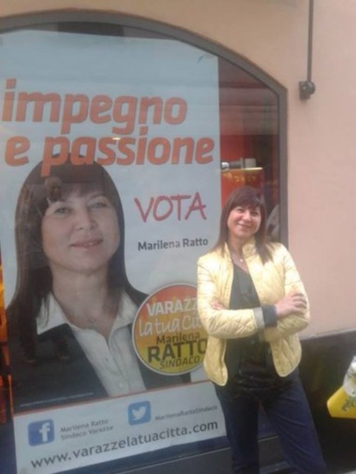 Elezioni, l'assessore Rambaudi a Varazze a sostegno di Marilena Ratto:"Prorità ai bisogni delle famiglie"