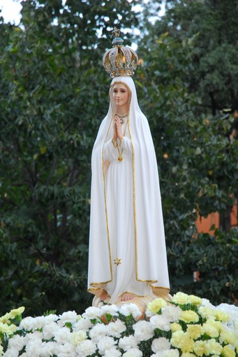 La statua della madonna di Fatima nel finalese dal 25 al 28 ottobre La statua della madonna di Fatima nel finalese dal 25 al 28 ottobre