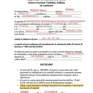 Caso Autovelox: on line il modello per chiedere il rimborso delle multe pagate