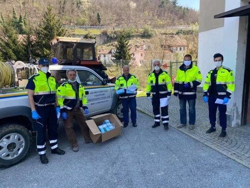 Roccavignale: arrivano le mascherine nelle case dei cittadini