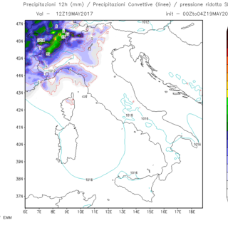 #Meteo: oggi maltempo, poi migliora ma con temperature che ritornano in media