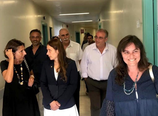 Sassello e Pontinvrea: visita di Alessandra Locatelli, ministro della famiglia e della disabilità (FOTO)