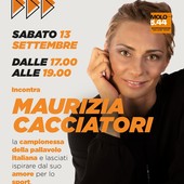Molo 8.44, sabato 13 settembre incontro con la leggenda del volley italiano Maurizia Cacciatori