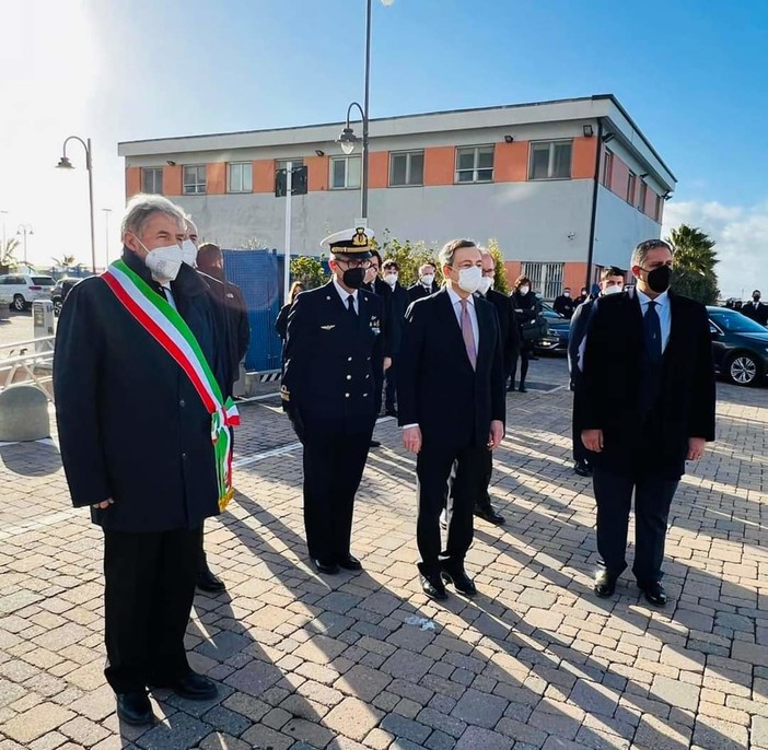 Porto, terzo valico, ferrovie, Draghi elenca le opere finanziate con il Pnrr, "Un sogno che sta diventando realtà" (FOTO e VIDEO)