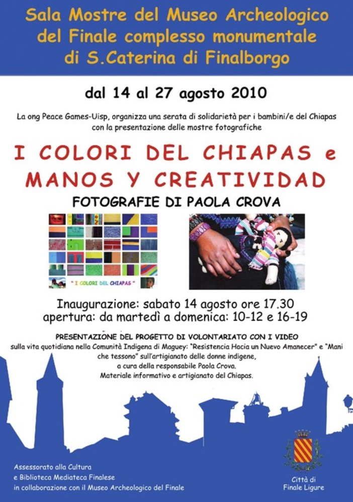 Finale: serata di solidarietà per i bambini del Chiapas