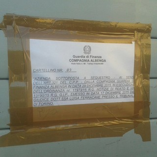 Sigilli per bancarotta in un'azienda di vendita di materiale elettrico di Albenga Sigilli per bancarotta in un'azienda di vendita di materiale elettrico di Albenga